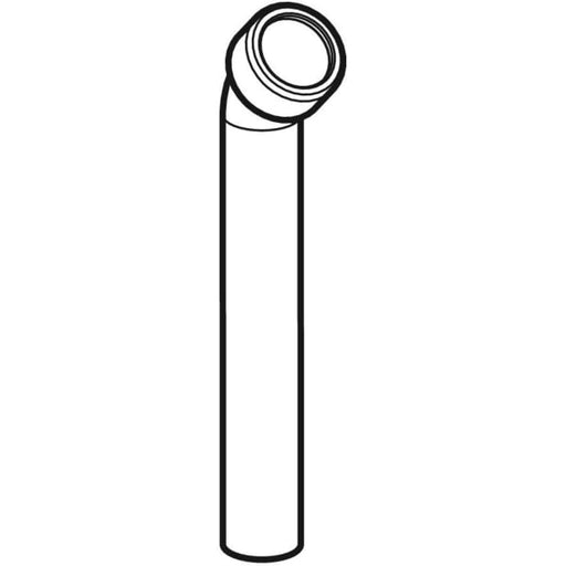Geberit Vertriebs - Anschlussbogen 45Gr mit Quetschverschraubung d50