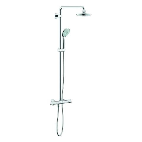 Grohe - Duschsystem EUPHORIA 27296001 450mm Duscharm mit AP-Brausetherm. chrom