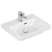 VILLEROY & BOCH - HWB Subway 3.0 FF 500x400mm re-eckig 1HL. m. ÜL. Weiß Alpin cplus