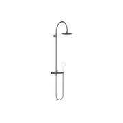 Dornbracht - Showerpipe mit Brausebatterie TARA 26632892 Dark Platinum gebürstet