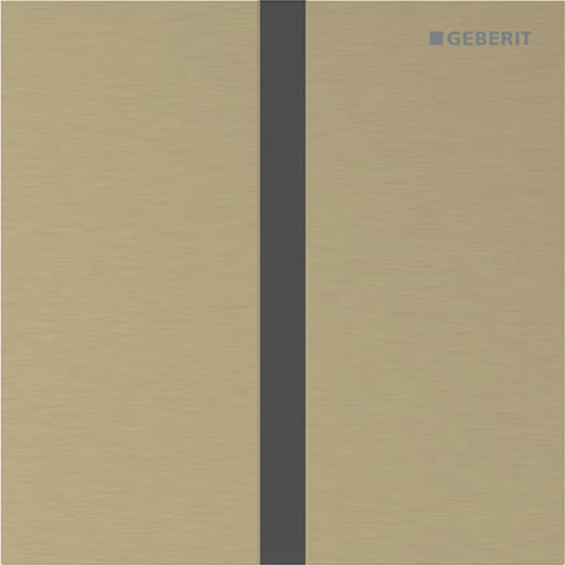 Geberit Vertriebs - Typ 40 UR-Strg. m. elektron. Sp-Ausl. Netz.-Betr., Square, ms-farben gebü./Etc