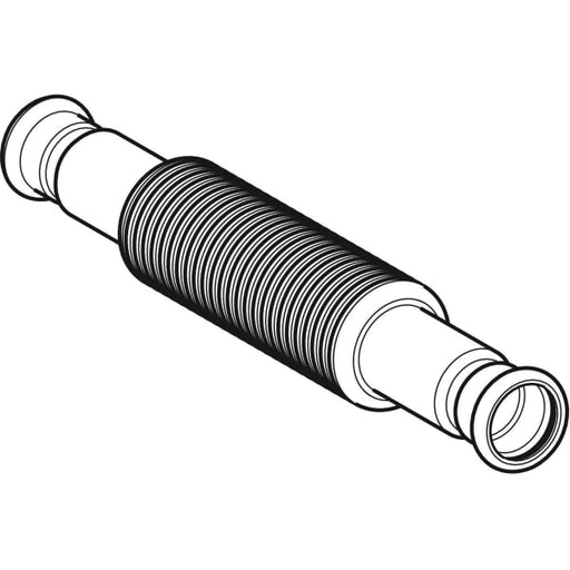 Geberit Vertriebs - Mapress C-Stahl Axialkompensator mit Pressmuffen d54
