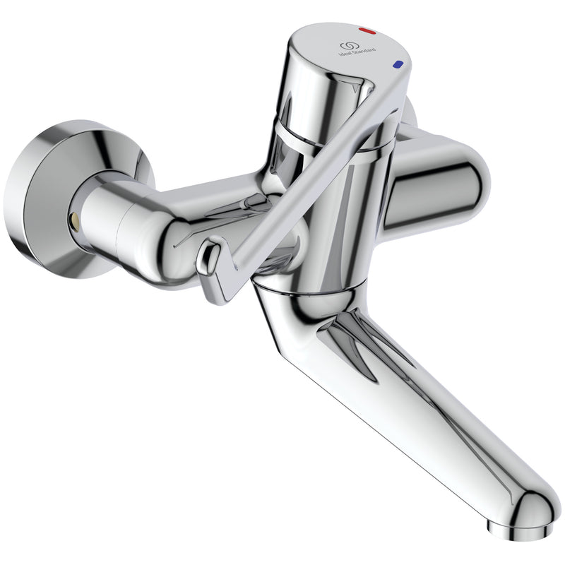 Ideal Standard - WT-Wand Sicherheitsarmatur CERAPLUS B8223A Auslauf 150mm chrom