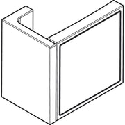 Hansgrohe - Rasierspiegel Axor Universal Rectangular chrom