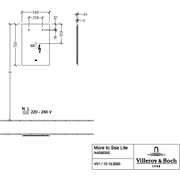 VILLEROY & BOCH - Spiegel More to See Lite A47750 500x750x24mm mit Beleuchtung