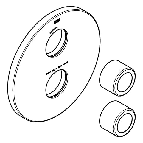 Grohe - Rosette 47809 chrom