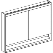 Geberit Vertriebs - ONE Spiegelschrank mit Ni/Comf.Light 2 Türen, AP-Mont., 120x90x15cm, weiß