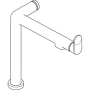 Hansgrohe - FilterSystem 240 Aqittura M91 1jet Starter Set edelstahl-optik