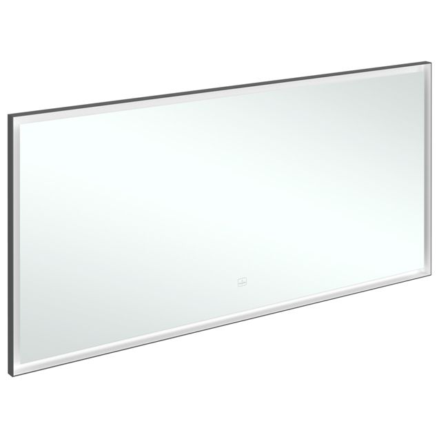 VILLEROY & BOCH - Spiegel Subway 3.0 1600x750x47,5mm m. Bel. BiColour (Black Matt White Matt)