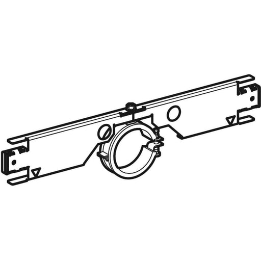 Geberit Vertriebs - Traverse mit Rohrschelle d56/52 für Urinal