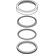 Hansgrohe - Rosette für Brausehalter chrom