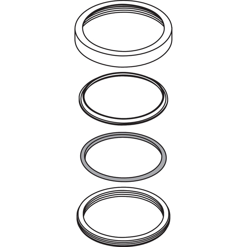 Hansgrohe - Rosette für Brausehalter chrom