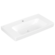 VILLEROY & BOCH - Waschbecken Architectura 800x445mm re-eckig 1HL. o. ÜL. Weiß Alpin cplus