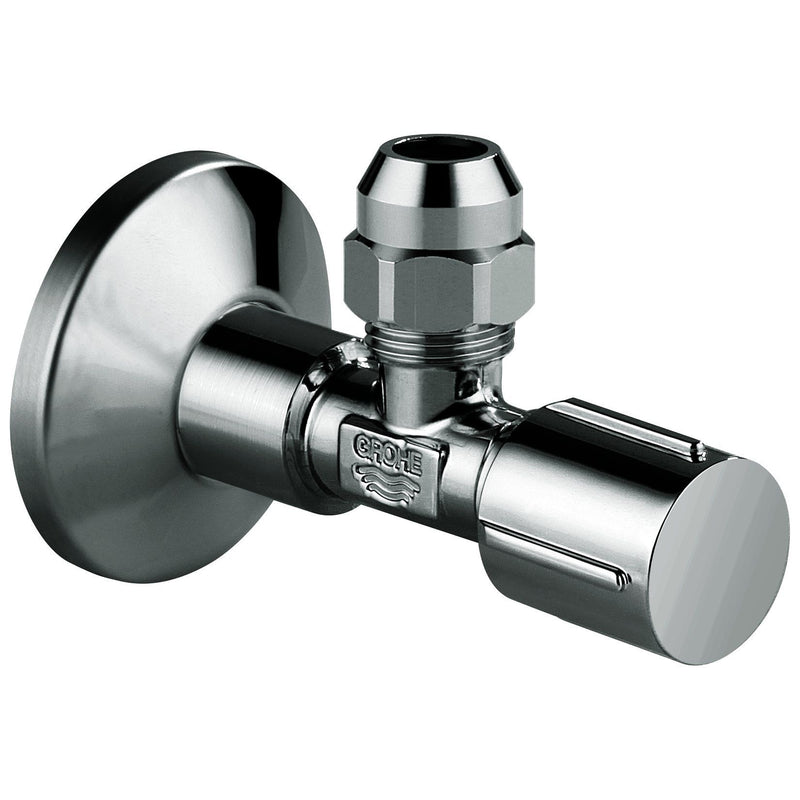 Grohe - Eckventil 22037 1/2x3/8'' Rosette Metallgriff hard graphite
