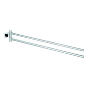 Grohe - Handtuchhalter ESSENTIALS CUBE 40624 2-armig 439mm schwenkbar chrom