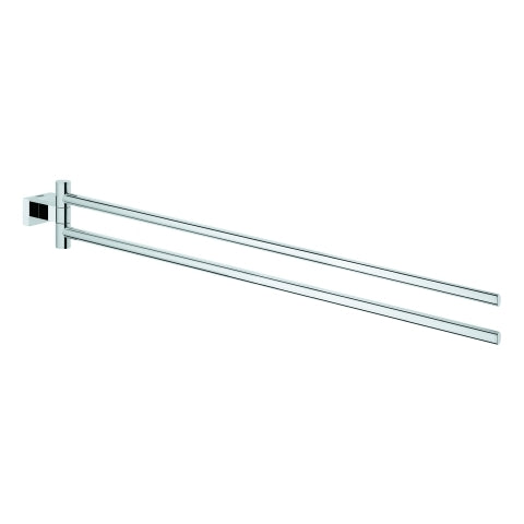 Grohe - Handtuchhalter ESSENTIALS CUBE 40624 2-armig 439mm schwenkbar chrom