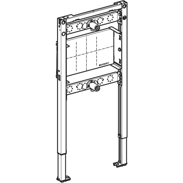 Geberit Vertriebs - Duofix Element f. Dusche und BW 98-112 cm, Wandarmatur UP