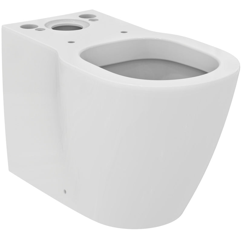 Ideal Standard - Standtiefspülkombi CONNECT, Abgang waagr.verd., 360x660x775mm, Weiß m.IP