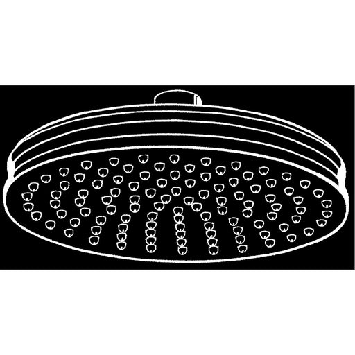 Hansgrohe - Tellerkopfbrause AXOR MONTREUX 28487820 180mm brushed nickel