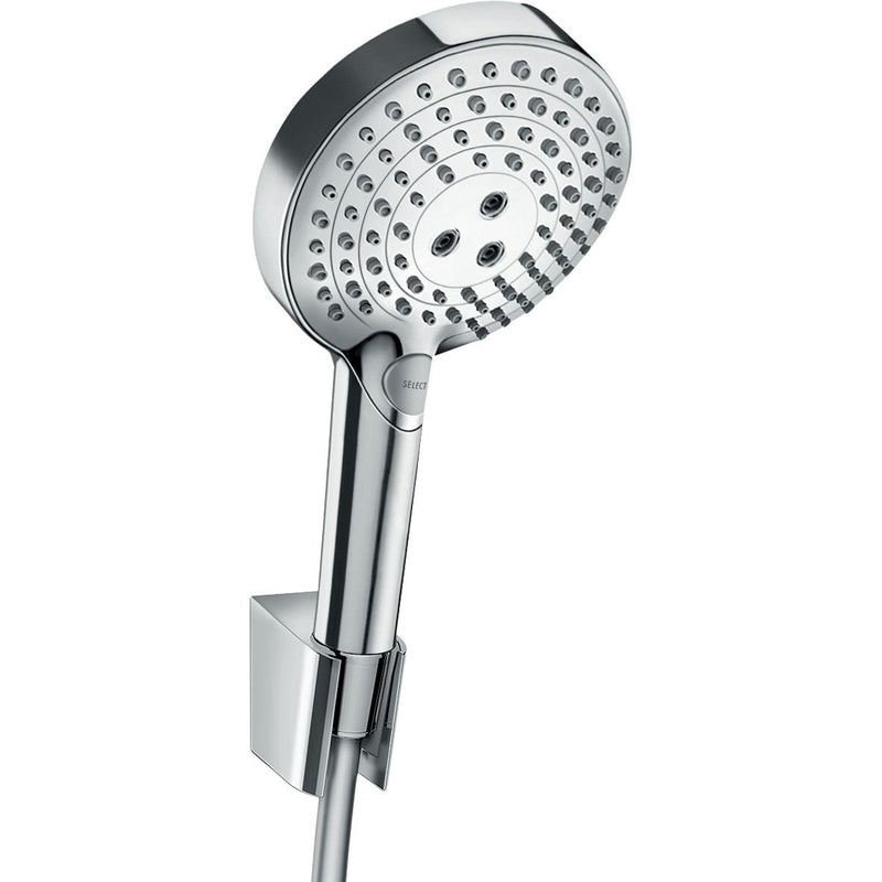 Hansgrohe - Brausenset Raindance Select S 120 3j, PowderRain Porter'S 1250 chrom