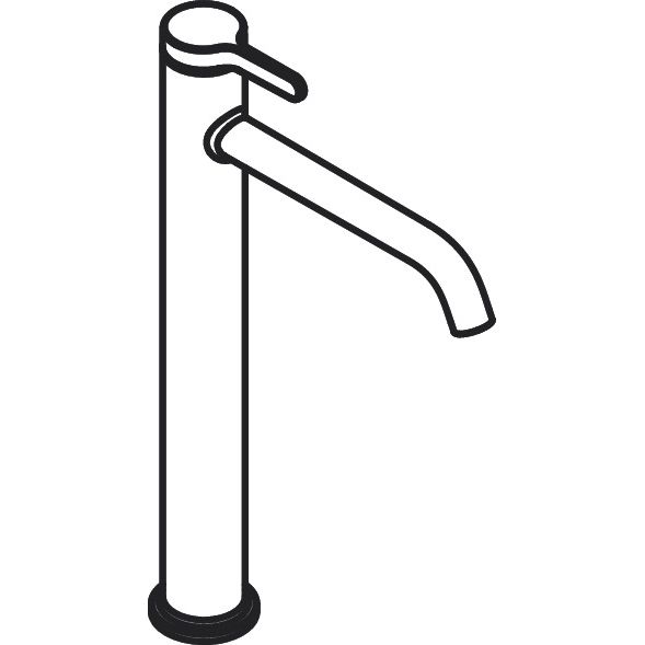 Hansgrohe - Waschtischmischer 260 AXOR One mit Hebelgriff ohne Ablaufgarnitur chrom