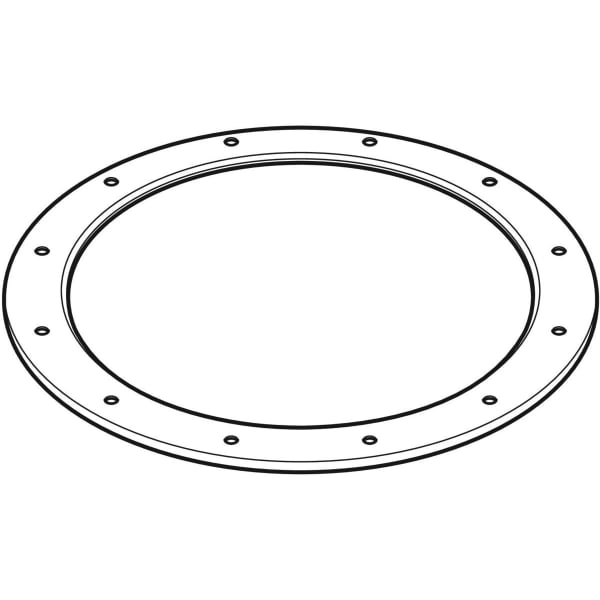 Geberit Vertriebs - Pluvia Befestigungsflansch Dachwassereinlauf 25L/s 242761001