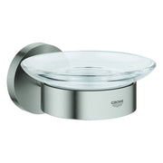 Grohe - Seifenschale mit Halter ESSENTIALS 40444 supersteel