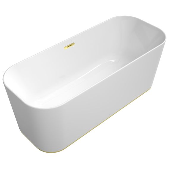 VILLEROY & BOCH - Badewanne Finion N300V2 1700x700x620 mm Duo Freistehend Weiß Alpin