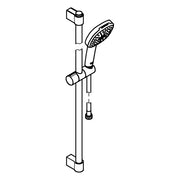 Grohe - Brausestangenset Tempesta Cube 110 26908_3 900mm 2 Strahl WS matte black