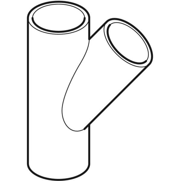 Geberit Vertriebs - PE Abzweig 45Gr d250/110 371.135.16.1