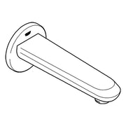 Grohe - Wanneneinlauf EURODISC C 13278 Wandmontage Ausladung 170mm chrom