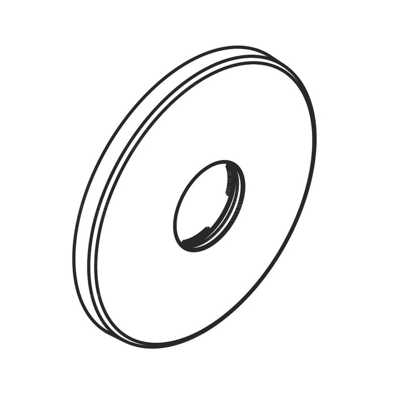 Hansgrohe - Rosette Brausenmischer Unterputz 150mm chrom
