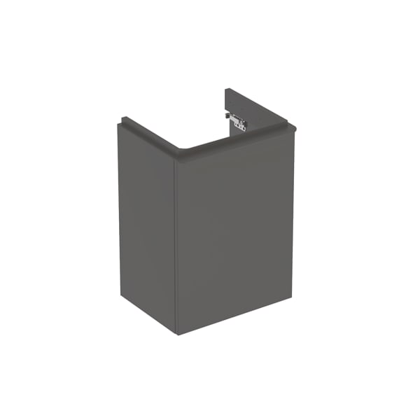 Geberit Vertriebs - Smyle Square US für HWB, m. 1 Tür li 44,2x61,7x35,6cm, lava