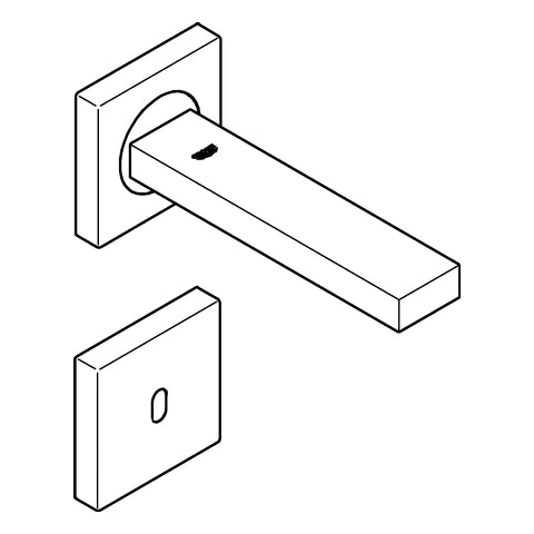 Grohe - WT-IR-Elektronik EUROCUBE E 36442 ohne Mischung Steckertrafo chrom