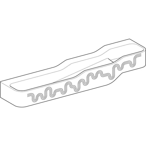 Geberit Vertriebs - Bambini Spiel/Waschlandschaft B:180cm 4 Waschpl., tieferes B li, o. Hl., rot