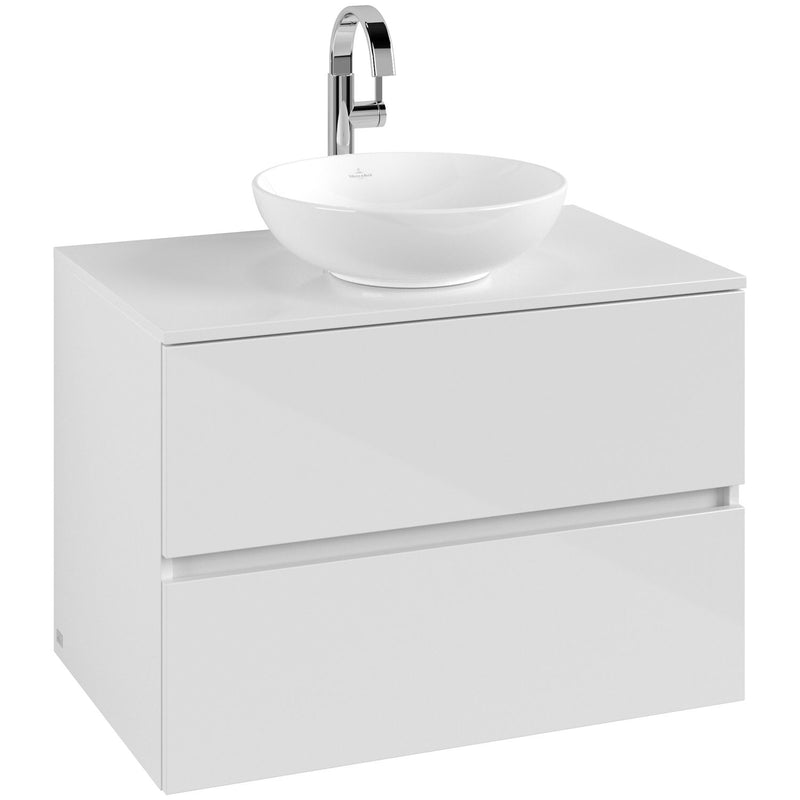 VILLEROY & BOCH - Konsolen-Unterschrank 800mm f AWT 2 Ausz 1 Aussch mLB C516H1 VS White