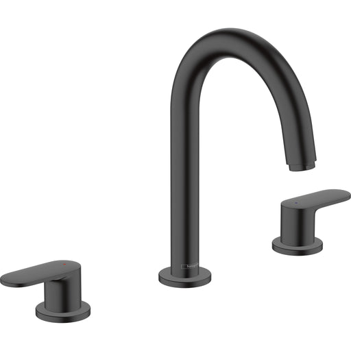 Hansgrohe - 3-Loch Waschtischarmatur VERNIS Blend mattschwarz