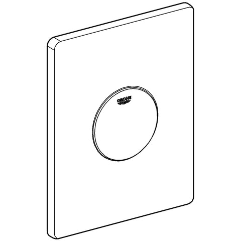 Grohe - WC-Betätigung SKATE 38573 1-Menge waagr. o. senkr. chrom