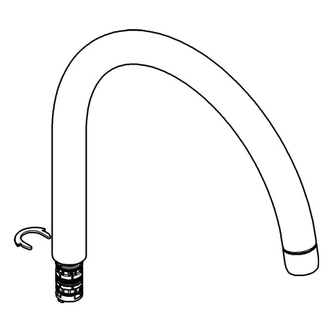 Grohe - Auslauf 13043 chrom