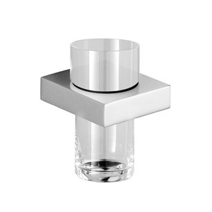Dornbracht - Glashalter kpl. Wandmodell MEM 83400780-06 225x125x110 platin gebürstet