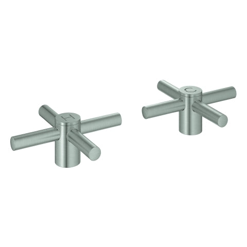 Grohe - Kreuzgriff ATRIO 18026 2 STK supersteel
