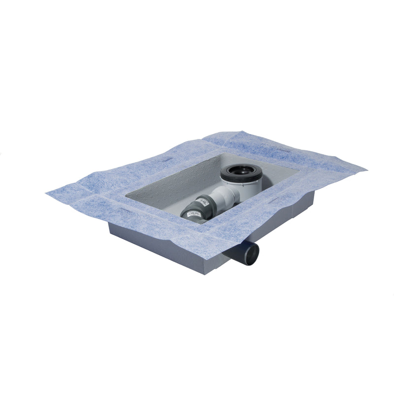 Ideal Standard - Ablaufbox groß, DN50, 460x320x100mm, rechts