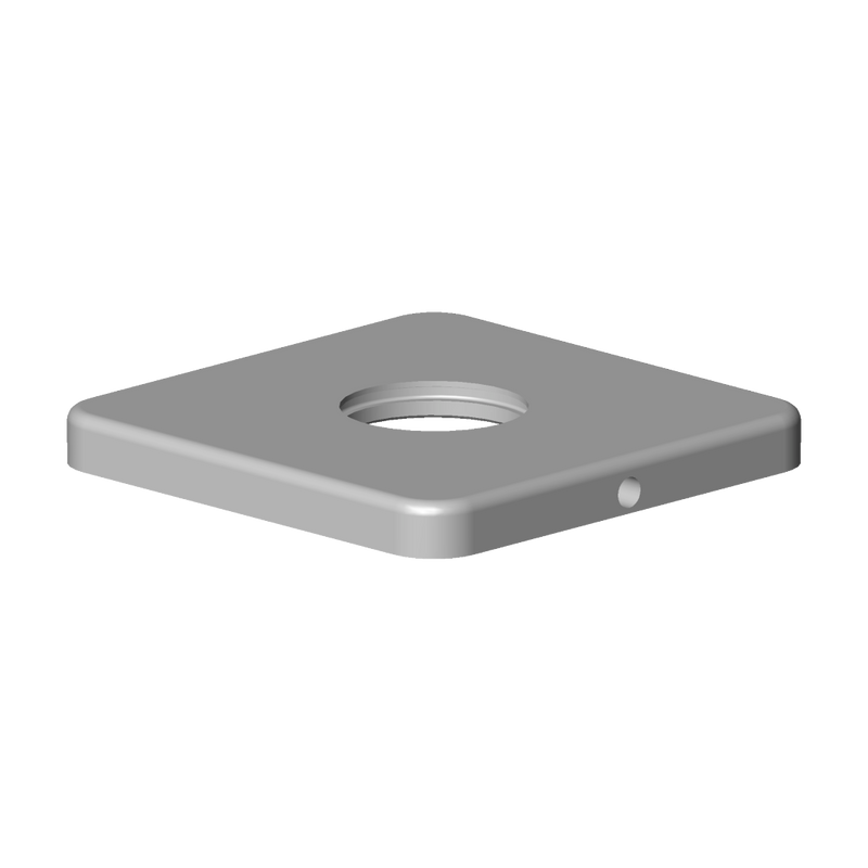 Dornbracht - Rosette Ersatzteile 092771012 78 x 78 x 9 mm chrom