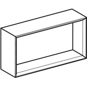 Geberit Vertriebs - iCon Regal rechteckig 45x23,3x13,2cm, Eiche natur