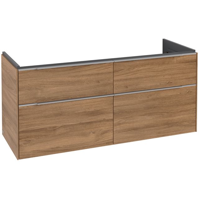 VILLEROY & BOCH - WTU 1272x576x462 mm 4 Auszüge Kansas Oak