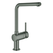 Grohe - Einhand-Spültischbatterie MINTA 31375 L-Auslauf hard graphite gebürstet
