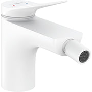 Hansgrohe - Bidetmischer VIVENIS m.Zugstangen-Ablaufgarnitur mattweiß