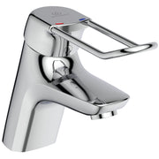 Ideal Standard - WT-Armatur CERAMIX BLUE,m.Bügelgriff, o.Ablgarn.,m.CU-Rohren,Ausld.135mm,Chrom