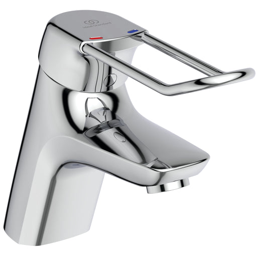 Ideal Standard - WT-Armatur CERAMIX BLUE,m.Bügelgriff, o.Ablgarn.,m.CU-Rohren,Ausld.135mm,Chrom