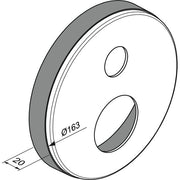 Ideal Standard - Easy-Box Distanzrahmen, rund, Chrom